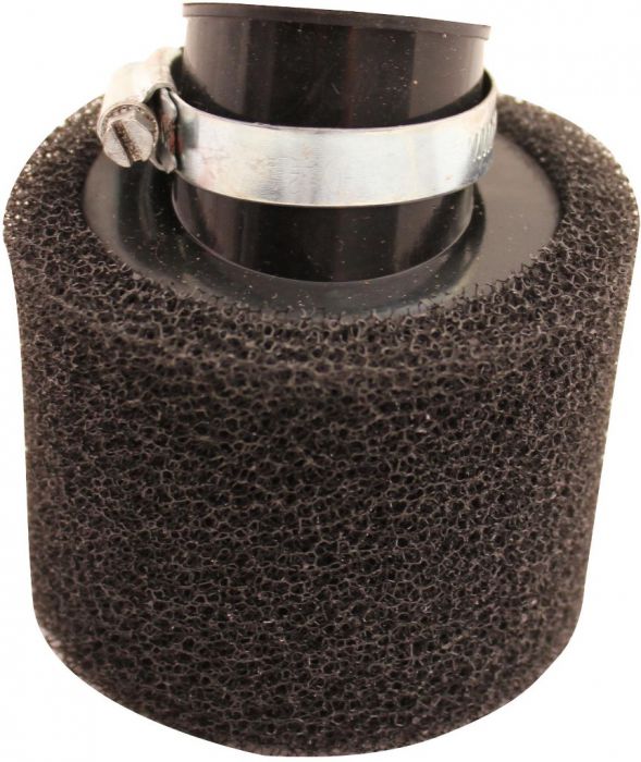 Air Filter - 35mm, Sponge, Angled, Yimatzu Brand, Black - 60A2350BK - PBC41F1