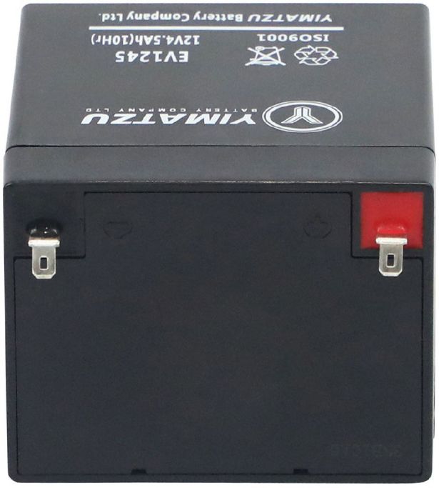 Battery - EV1245, 12V 4.5AH, Yimatzu, T1 Terminals - BATEV120045T1 - PBC92EF1