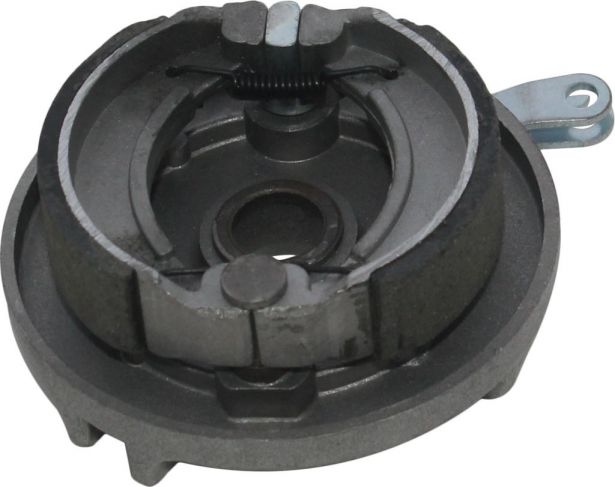 Brake Hub - Drum Brake Backing Plate & Brake Shoes, Left Side - 90D5110 - PBC696F1