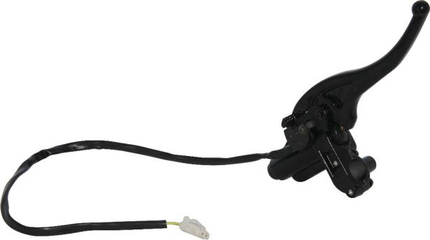 Brake Lever With Brake Oil Reservoir - Left Hand, With Brake Lock (Parking Brake), 500cc, 550cc - 70A3055 - PBC3018F1
