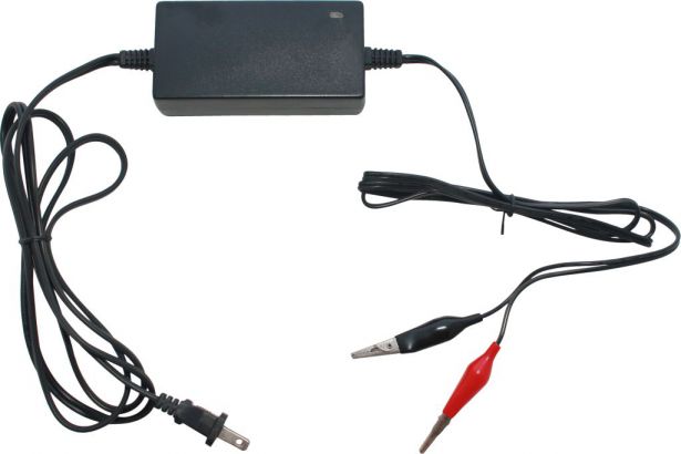 Charger - 12V, 1.5A, Alligator Clips - CHG1215AS - PBC1881F1