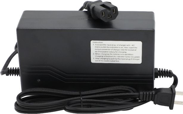 Charger - 72V, 2A, T-Prong Plug with C13 - CHG7220TSF1