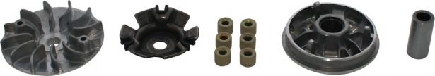 Clutch - Variator, GY6, 125cc to 150cc, 19 Spline - 30A3611 - PBC1343F1