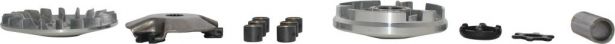 Clutch - Variator, Yamaha, JOG 90, 2 Stroke, 15 Spline - 30A3606 - PBC1333F1