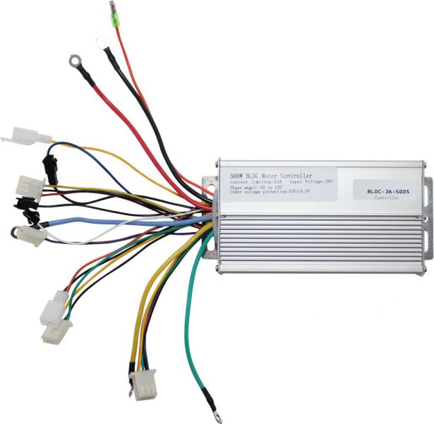 Controller - 36V/48V, 350W/500W, 22A, 60 or 120 Degree - 10C5622 - PBC1955F1