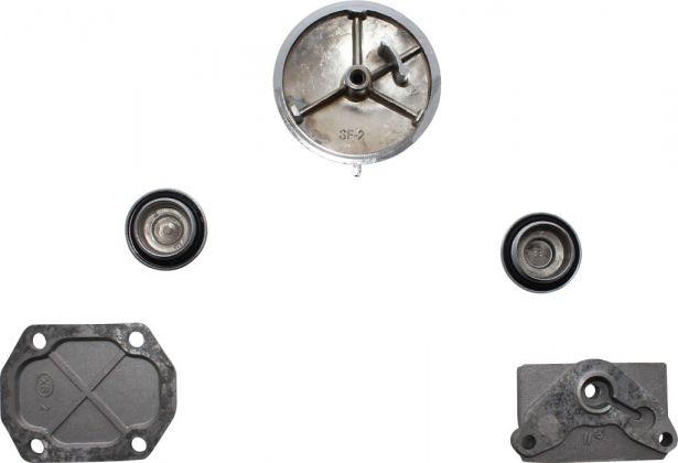 Cylinder Head Cover Set - 125cc, 5 pc - 20A2605 - PBC1614F1