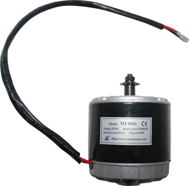 Electric Motor - DC, 24V DC, 19.2A, 350W, 2750RPM - 10A9220 - PBC2065F1