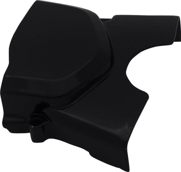 Engine Cover - 50cc to 160cc, Automatic, Left Back, Black - 70D2135BK - PBC1461F1