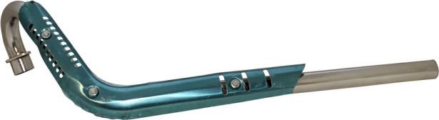 Exhaust Tube - Exhaust Pipe, Exhaust Manifold, 50cc to 155cc, Dirt Bike - 70A5710CR - PBC2459F1