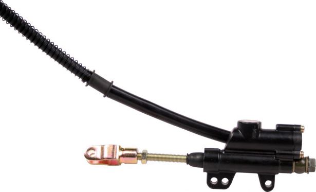 Foot/Rear Brake Lever and Caliper Assembly, 51cm Line - 90A4220 - PBC806F1