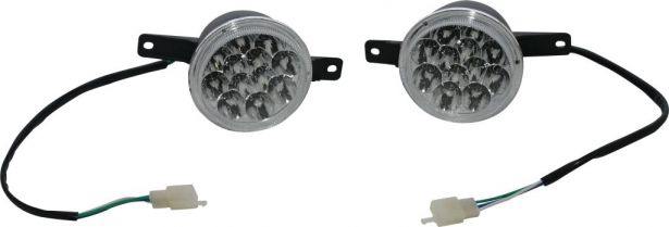 Front Light - Big Bull LED, Set (2pcs) - 70A7039 - PBC3134F1