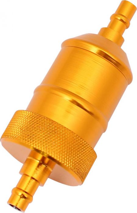 Fuel Filter - Aluminum, CNC, Gold - 20A5230GD - PBC2489F1