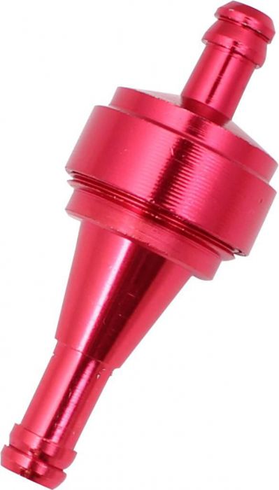 Fuel Filter - Aluminum CNC, Red - 20A5230RD - PBC2581F1