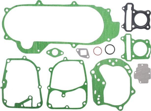 Gasket Set - 11pc, 50cc, GY6 Top and Bottom End - GSK9200 - PBC1372F1