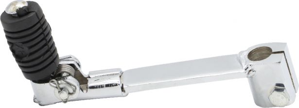 Gear Shift Lever - 50cc to 250cc, Collapsible, Chrome - 70A8545CR - PBC3019F1