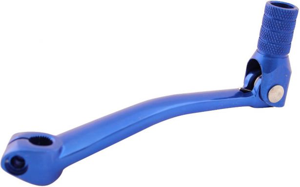 Gear Shift Lever - CNC, Aluminum, Performance, Collapsible, Blue - 70A8525BU - PBC3003F1