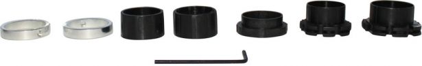 Heated Throttle Grips - Universal 22mm/27mm, 3-Stage, Twist Throttle - PBC600F1