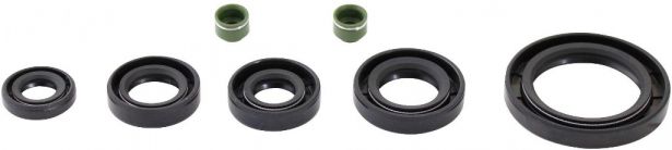Oil Seal Kit - 125cc, CG125, 7pcs, Rubber - 20A5525 - PBC290F1