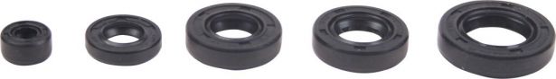 Oil Seal Kit - 125cc to 250cc, WY125, 5pcs - 20A5510 - PBC1567F1