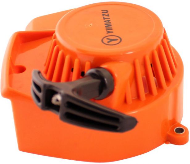 Pull Start - 3 Bolt, Plastic, Yimatzu Brand, Orange - 30P3750OG - PBC1417F1