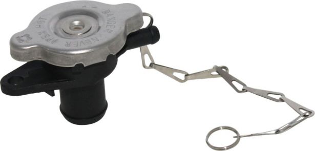 Radiator Cap and Spout Assembly - 150cc to 400cc, ATV, Dirt Bike, 300cc, 2x4, 4x4 and 4x4 IRS - 20A4525 - PBC3058F1