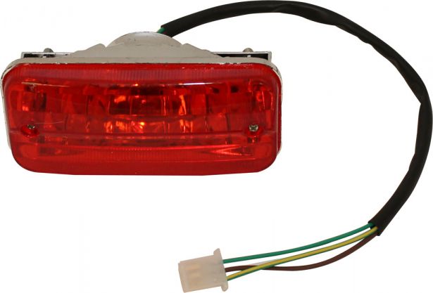 Rear Light - 50cc to 125cc ATV, Utility Style - 70A7104 - PBC3102F1