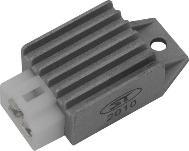 Rectifier - Voltage Regulator, 49cc to 150cc, 4-pin, Female Connector - 10A6010 - PBC2247F1