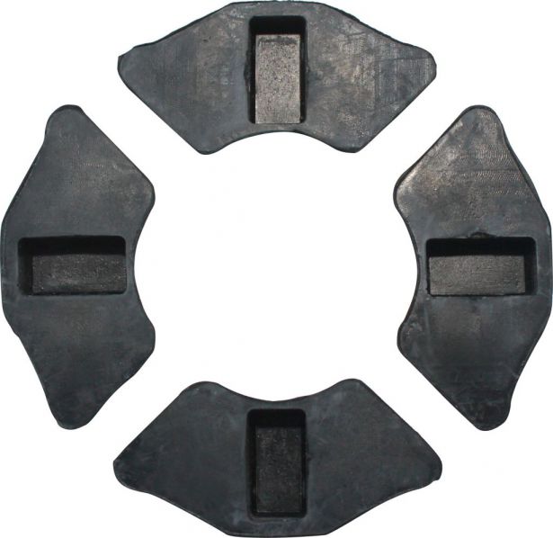 Rubber Shoes - Dampening Sprocket Shoes (4pcs) - 20A1146 - PBC3252F1