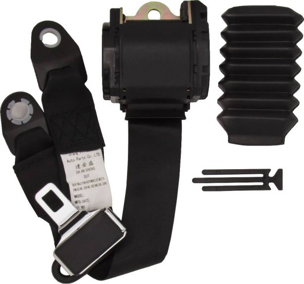 Seat Belt Assembly - 800cc, UTV, Hisun - 60A3980 - PBC595F1