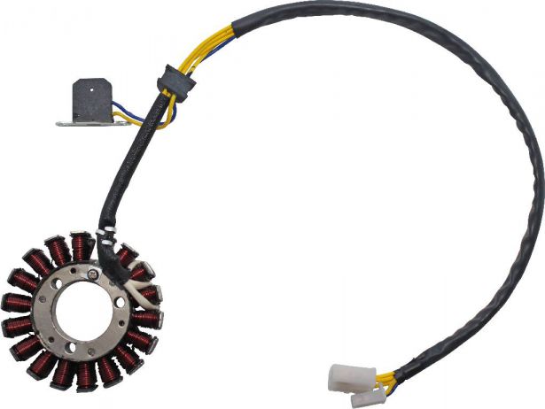 Stator - Magneto Coil, 250cc, 260cc, 300cc, 5 Wire - 30A9398 - PBC1956F1