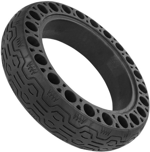 Tire - 10x2.5, 60/70-6.5, Circular Honeycomb, Solid, Blue, G30 - PBC40K10F1