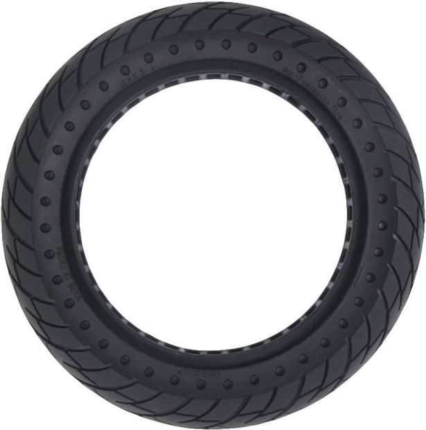 Tire - 12x2.5, Bihoneycomb, Solid, Rim Groove Width 25mm - PBC40K1225F1