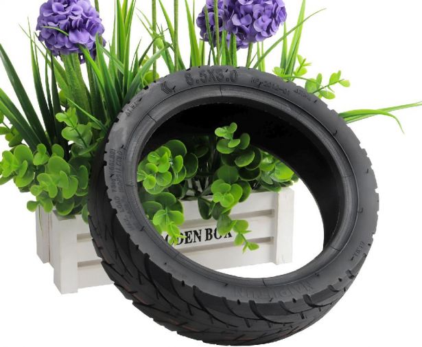 Tire - 8.5x3 with Valve, Offroad, Medium Grip Tread - PBC40K0F1
