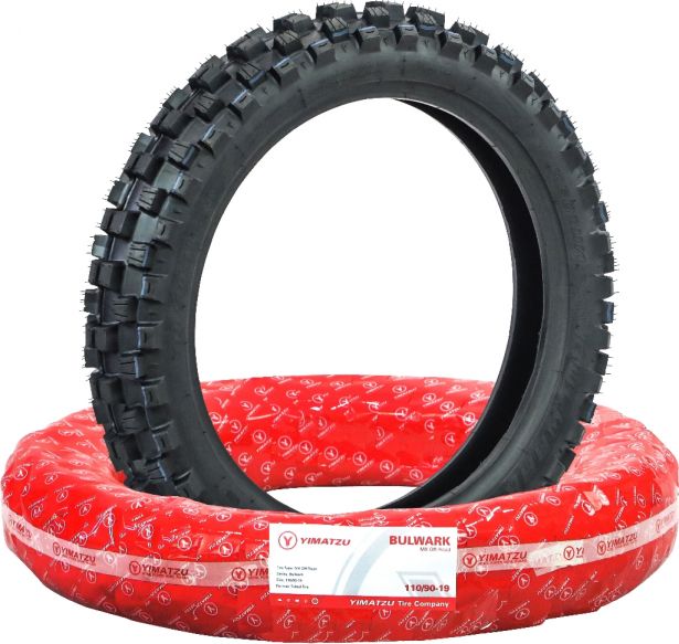 Tire - Yimatzu Bulwark 110/90-19, 62M, 19 Inch, Dirt Bike/MX - 40D1911Y - PBC4070EF1
