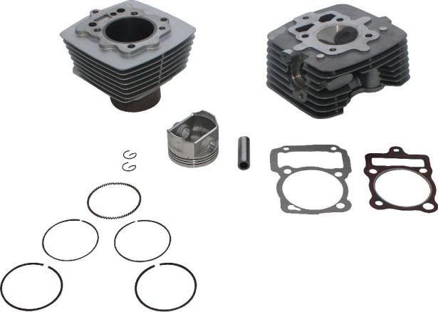 Top End Assembly - 250cc, Air Cooled, Complete Top End Assembly - 20A8070 - PBC1479F1