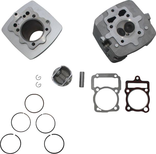 Top End Assembly - 250cc, Air Cooled, Complete Top End Assembly - 20A8070 - PBC1479F1