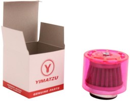 Air_Filter_ _41mm_to_43mm_Conical_Waterproof_Straight_Yimatzu_Brand_Red_1