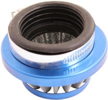 Air Filter - 44mm to 46mm, Conical, Small Stack (30MM), 2 Stroke, Yimatzu Brand, Blue - 60P1170BU - PBC91F1
