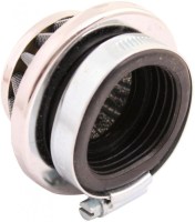 Air Filter - 44mm to 46mm, Conical, Small Stack (30mm), 2 Stroke, Yimatzu Brand, Chrome - 60P1170CR - PBC49F1