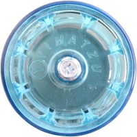 Air Filter - 58mm to 60mm, Conical, Waterproof, Straight, Yimatzu Brand, Blue - 60A1400BU - PBC43F1