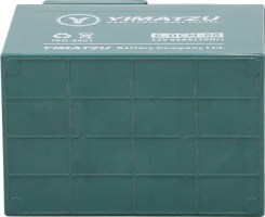 Battery - EV12600 / 6-DCM-60 / 6-DZM-60 / 6-FM-60, AGM, 12V 66Ah, Yimatzu, Threaded Terminals - BATEV12060 - PBC172EF1