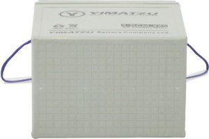 Battery - EV6225 / 3-DCM-225 / 3-EVF-225 / 3-FM-225, Group GC2, AGM, 6V 238Ah, Yimatzu, Threaded Terminals - BATEV06225 - PBC127EF1