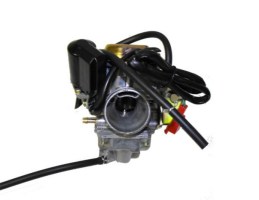 Carburetor - 24mm, GY6, 125cc, 150cc, Electric Choke (2 pin plug) - 80A8242 - PBC1041F1