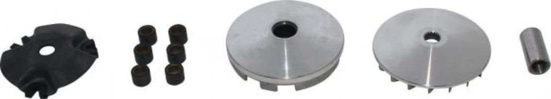 Clutch - Variator, Yamaha, 50cc, 4 Stroke, 17 Spline - 30A3604 - PBC1323F1