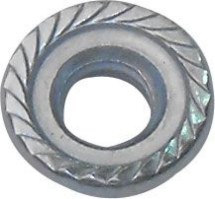 Flange Nut, M5 (4pcs) - HWN0005 - PBC330F1