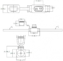 Fuse Holder - In Line, Mini, 35A - 60A9910 - PBC2025F1