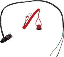 Kill Cord - Safety Tether, Kill Switch, Duel Function, Handle Bar Mount - 10A8040 - PBC1989F1