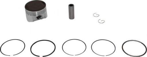 Piston and Ring Set - 150cc, 56mm, 15mm (9pcs) - 30A8163 - PBC1549F1