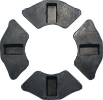 Rubber Shoes - Dampening Sprocket Shoes (4pcs) - 20A1146 - PBC3252F1