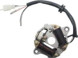 Stator - Magneto Coil, Yamaha PW50, 4 Wire - 30A9328 - PBC1952F1